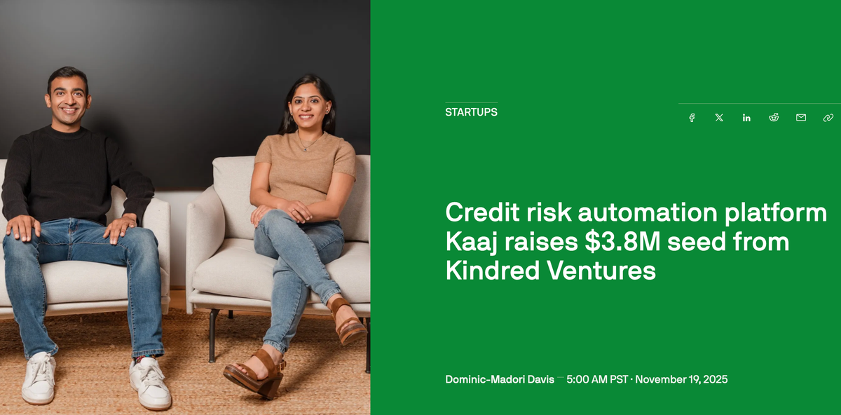 Why We Invested in Kaaj