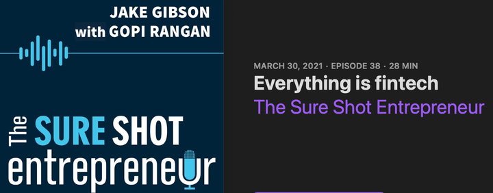 Podcast: Jake on The Sure Shot Entrepreneur, Ep.38