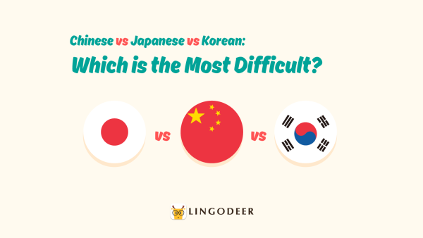 Chinese vs Japanese vs Korean