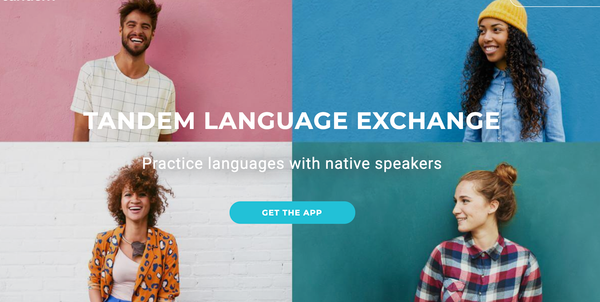 tandem language exchange app