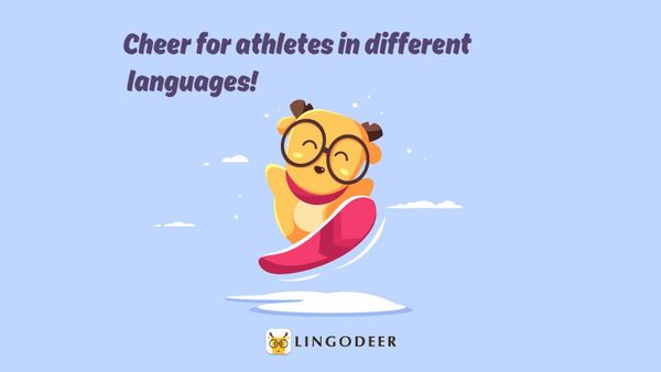 cheer on athletes in different languages