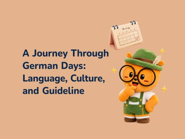 A Journey Through German Days: Language, Culture, and Guideline