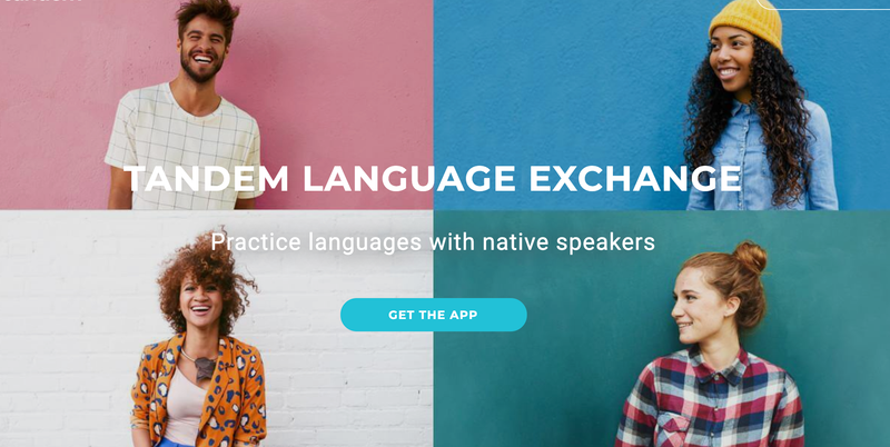 tandem language exchange app
