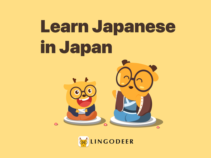 learn Japanese in Japan