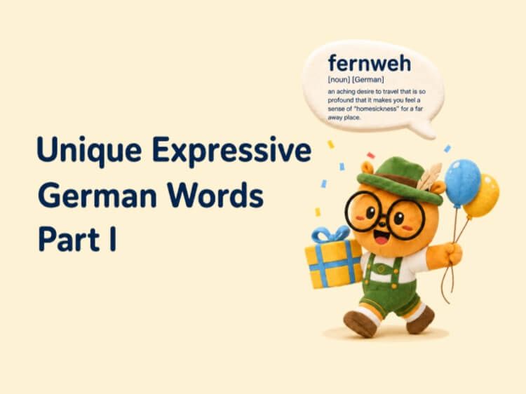 Unique German Words and Expressions You Should Know