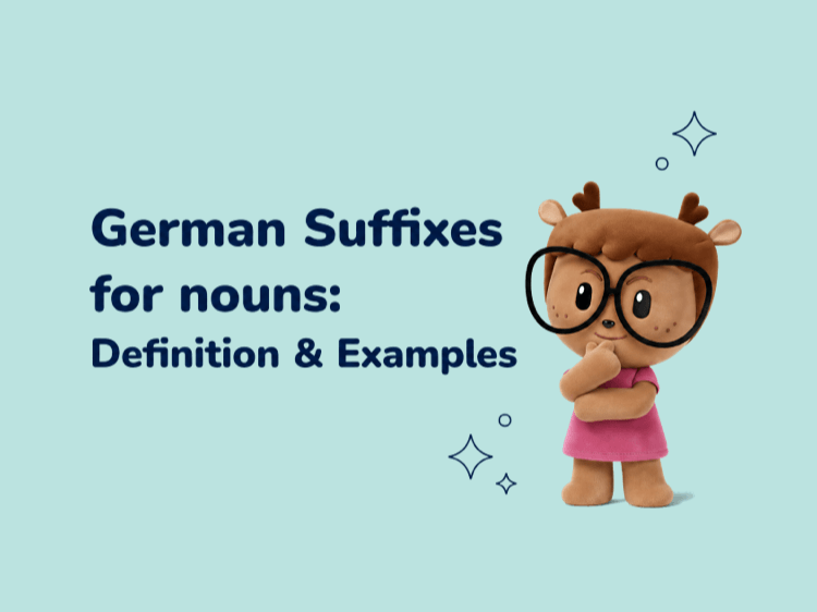 German Suffixes for nouns: Definition & Examples