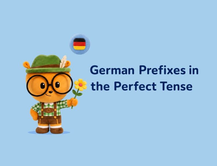 German Prefixes in the Perfect Tense