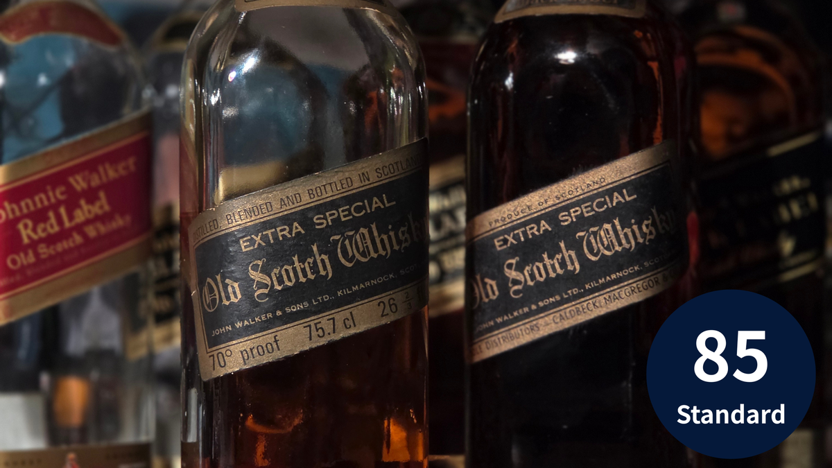 Johnnie Walker Black Label 
- Extra Special Old Scotch Whisky