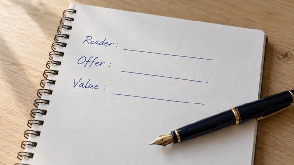 One reader. One offer. One point.
