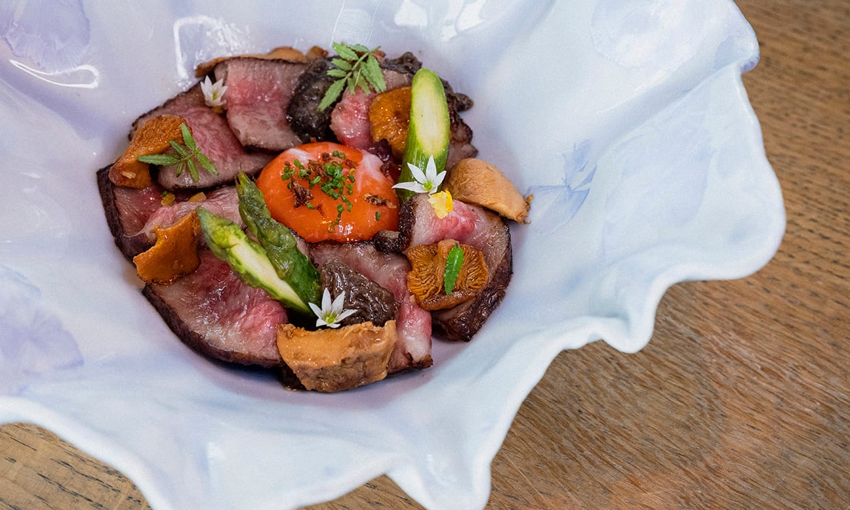 Wood-fire Wagyu Sukiyaki