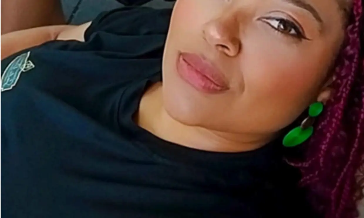 A close-up selfie taken by Suleica