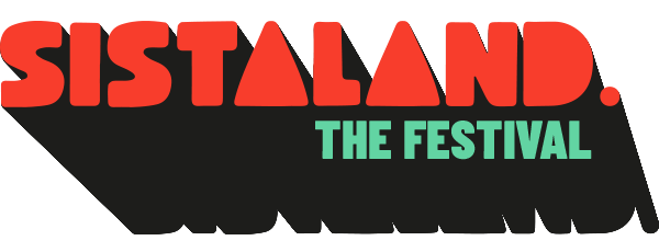 Graphic text "SISTALAND THE FESTIVAL"