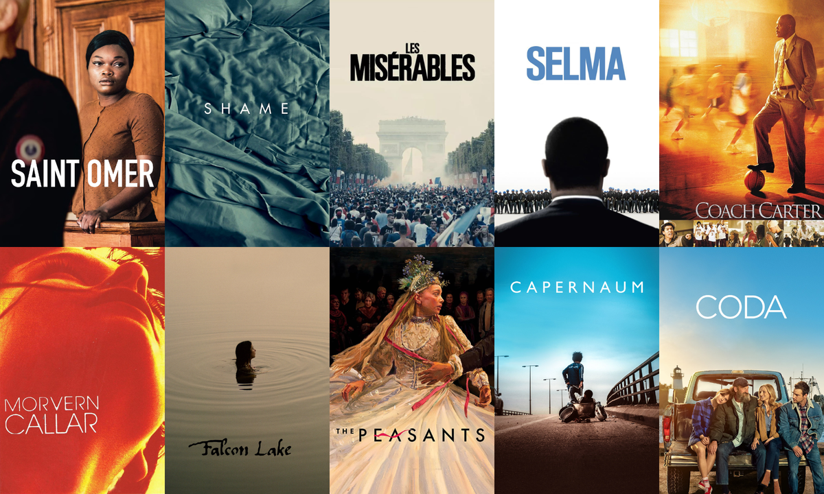 Posters for the selected films