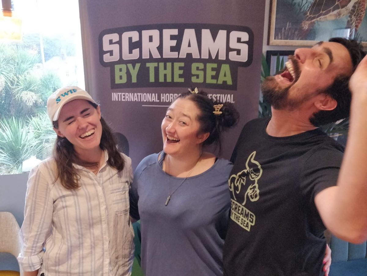 Photo of organisers at the event.