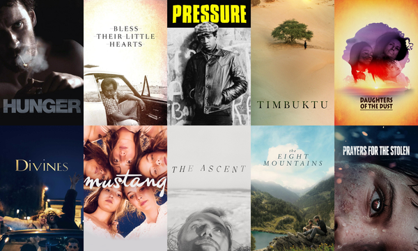 Film posters for the chosen films