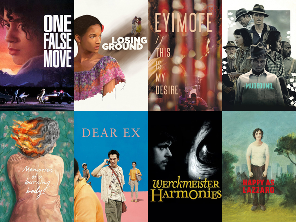 Posters for the films selected this month.