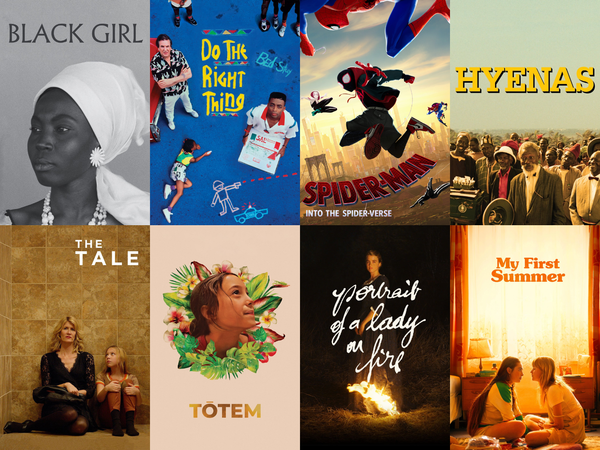 Posters for the selected films