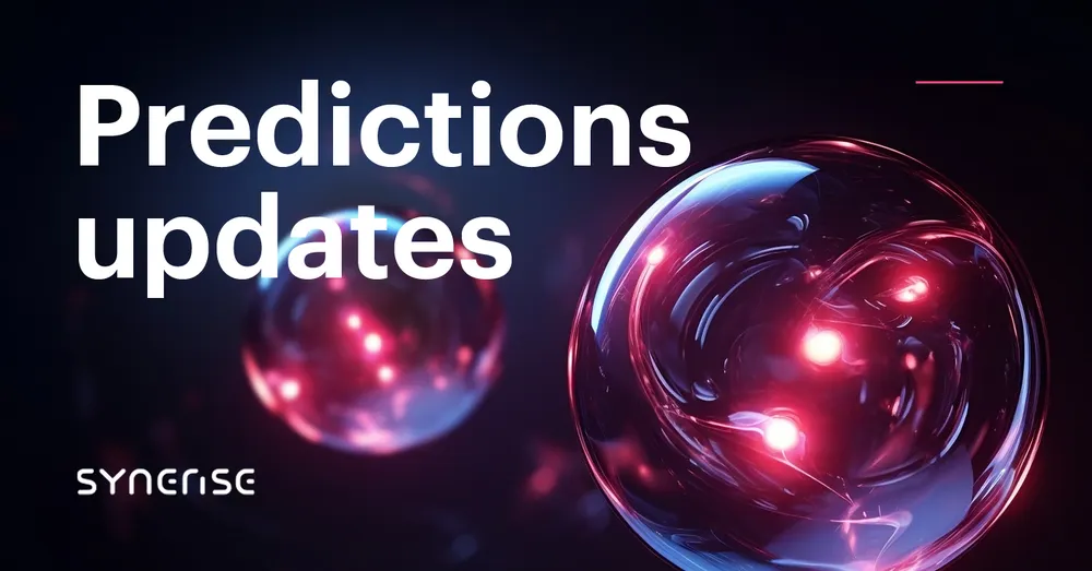 Latest enhancements in Predictions module