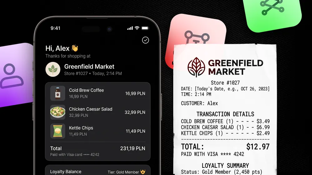 Brickworks – schema-based behavioral CMS: the Personalized Receipt Use Case