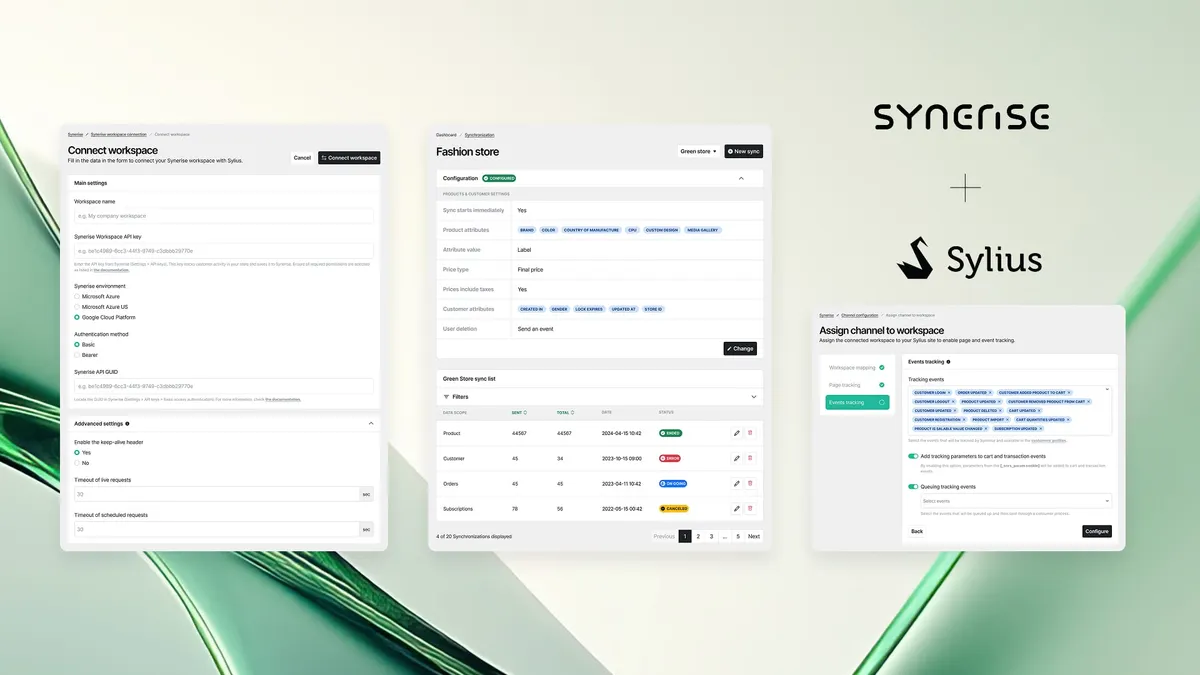 Sylius integration plugin