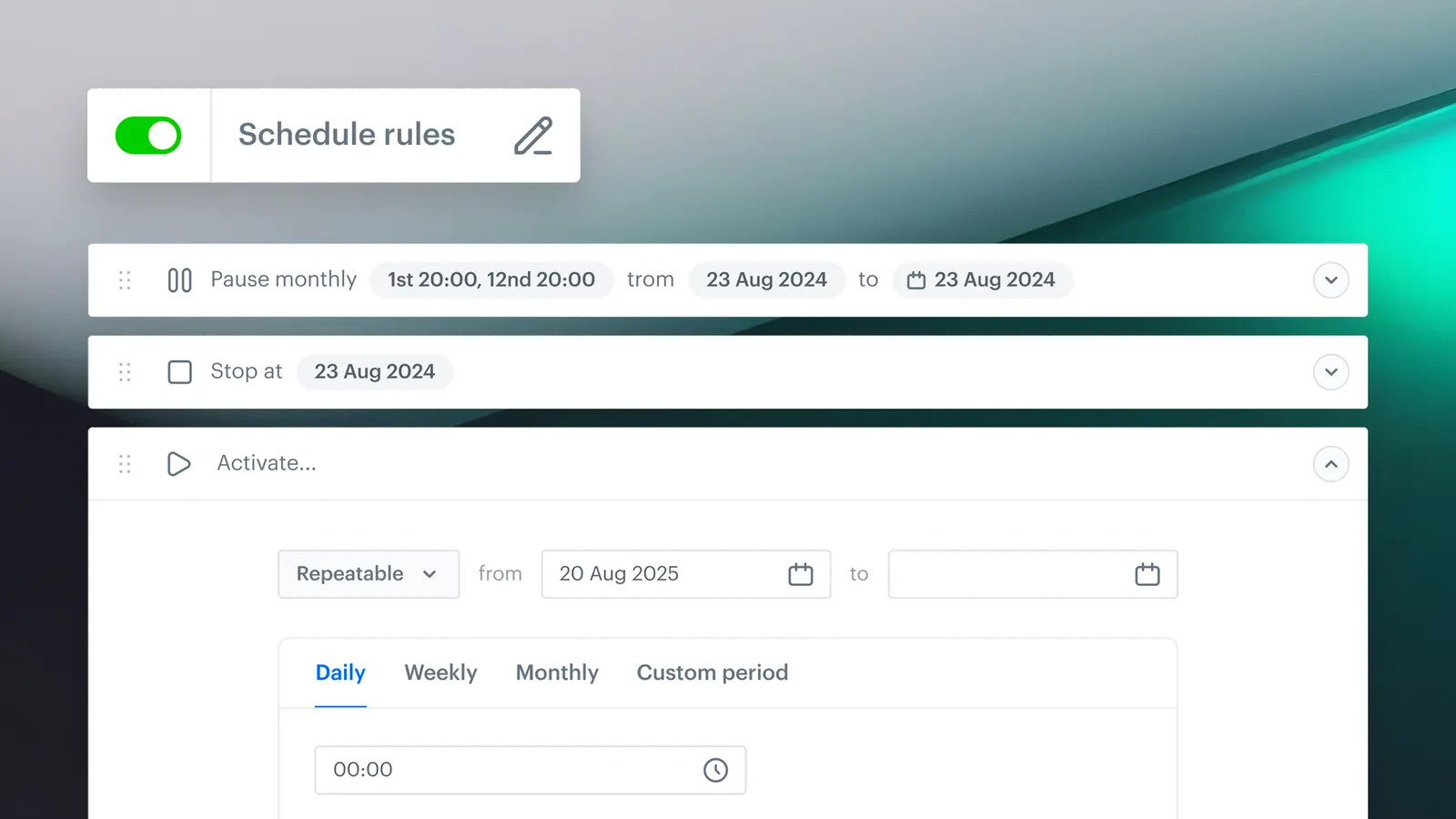 Workflow Scheduler