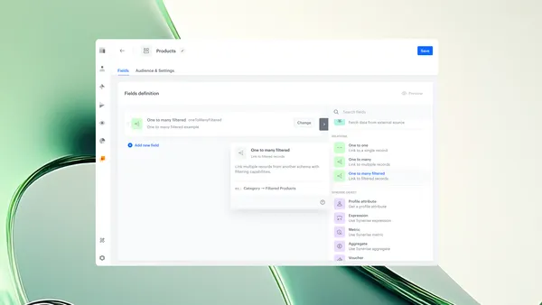 ‘One to many filtered’ Field in Brickworks Schemas