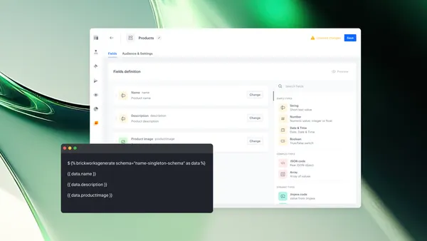 Singleton Schema in Brickworks