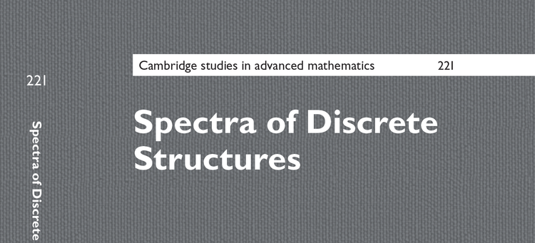 New book: Spectra of Discrete Structures