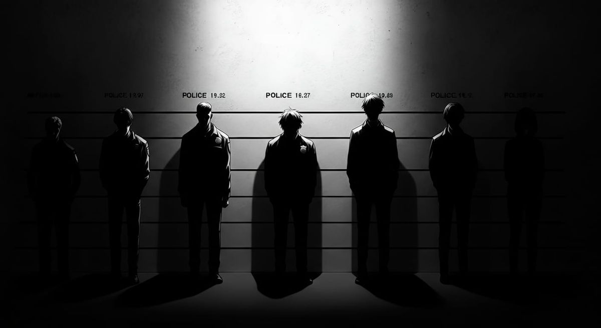 A police lineup