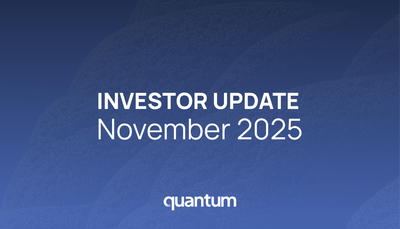 INVESTOR UPDATE: Late November 2025