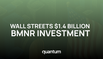 Wall Street's $1.4 Billion BMNR Investment