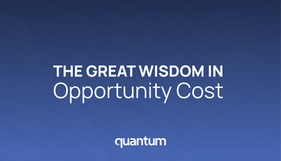 The Great Wisdom In Opportunity Cost