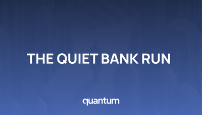 The Quiet Bank Run Nobody Is Talking About