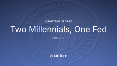 Two Millennials, One Fed