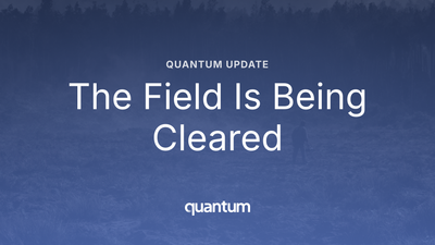 The Field Is Being Cleared
