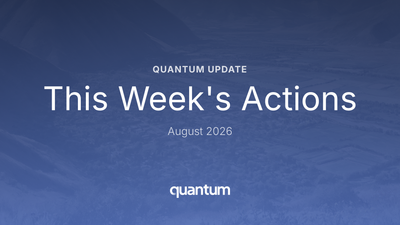 This Week’s Actions
