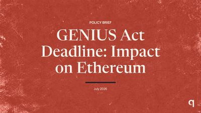 GENIUS Act Deadline: Impact on Ethereum