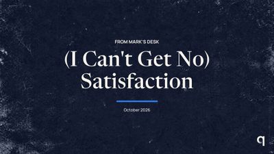 (I Can't Get No) Satisfaction