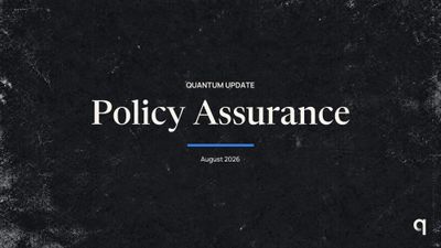 Policy Assurance