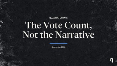 The Vote Count, Not the Narrative