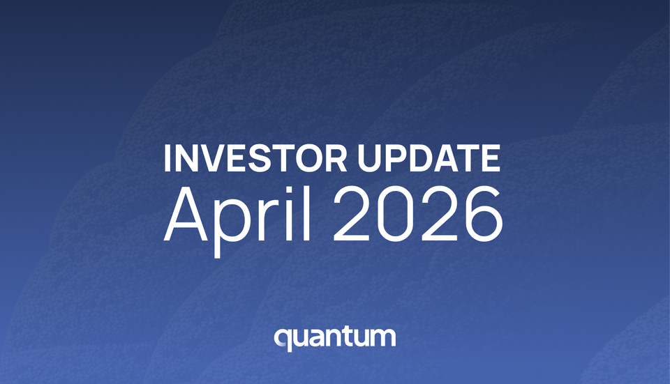 April 2026 Investor Update