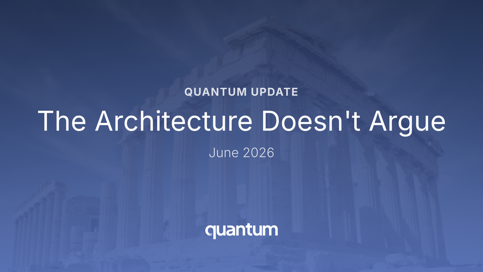 The Architecture Doesn't Argue