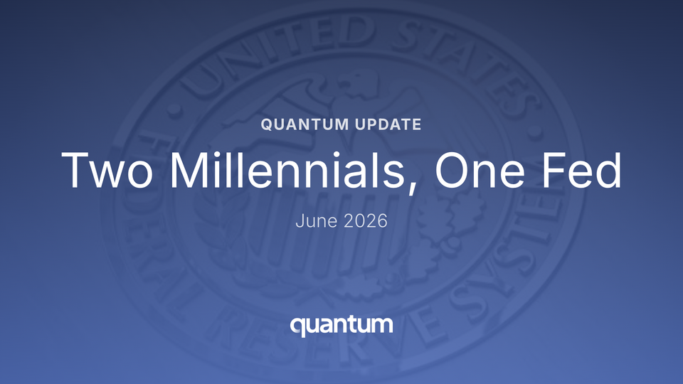 Two Millennials, One Fed