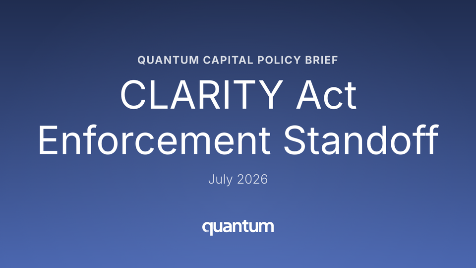 CLARITY Act — Enforcement Standoff