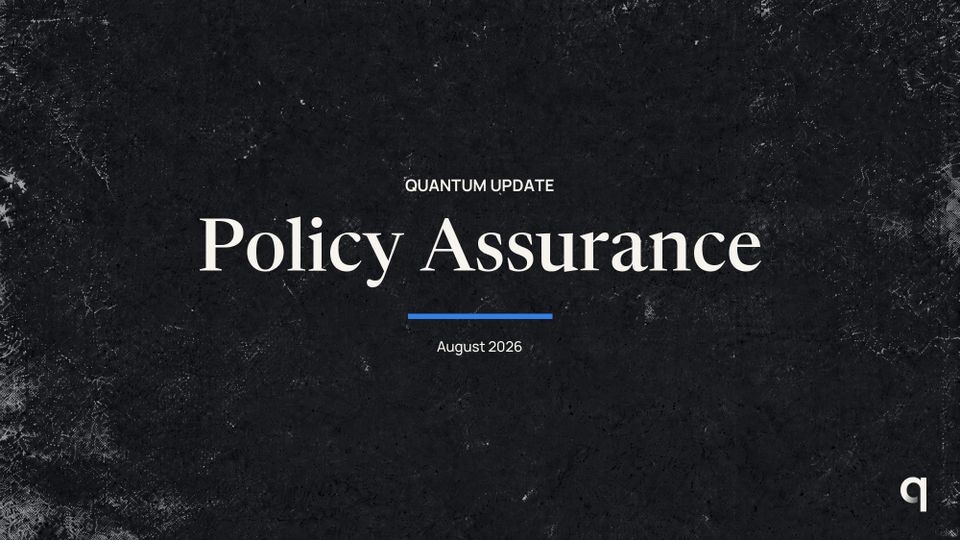 Policy Assurance