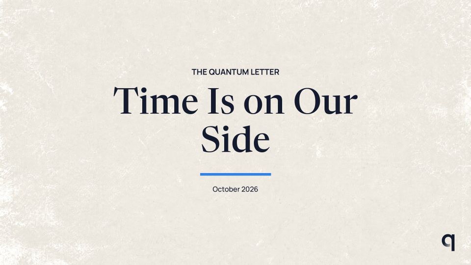 Time Is on Our Side