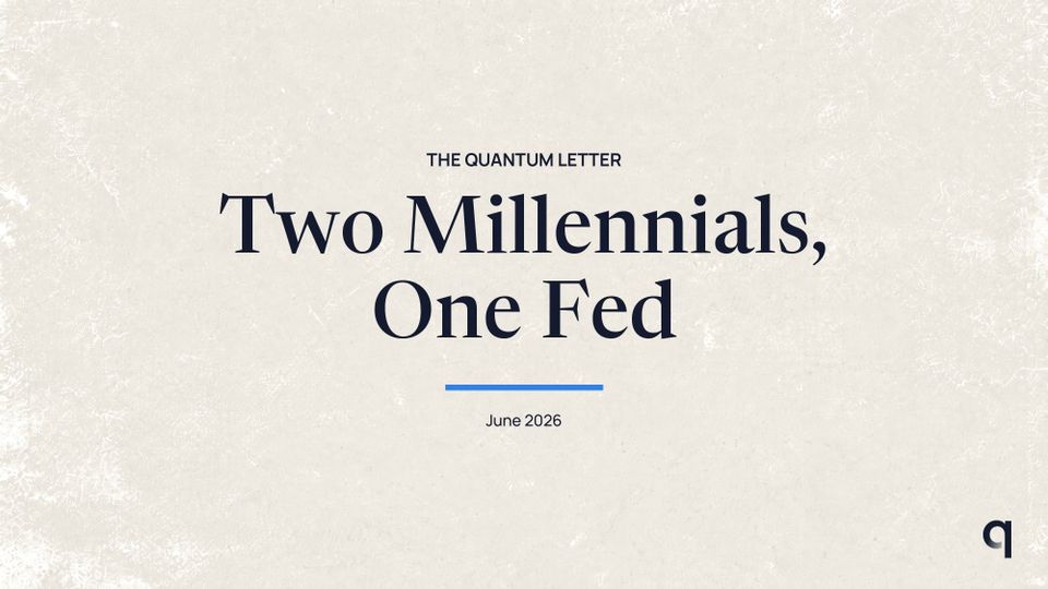 Two Millennials, One Fed