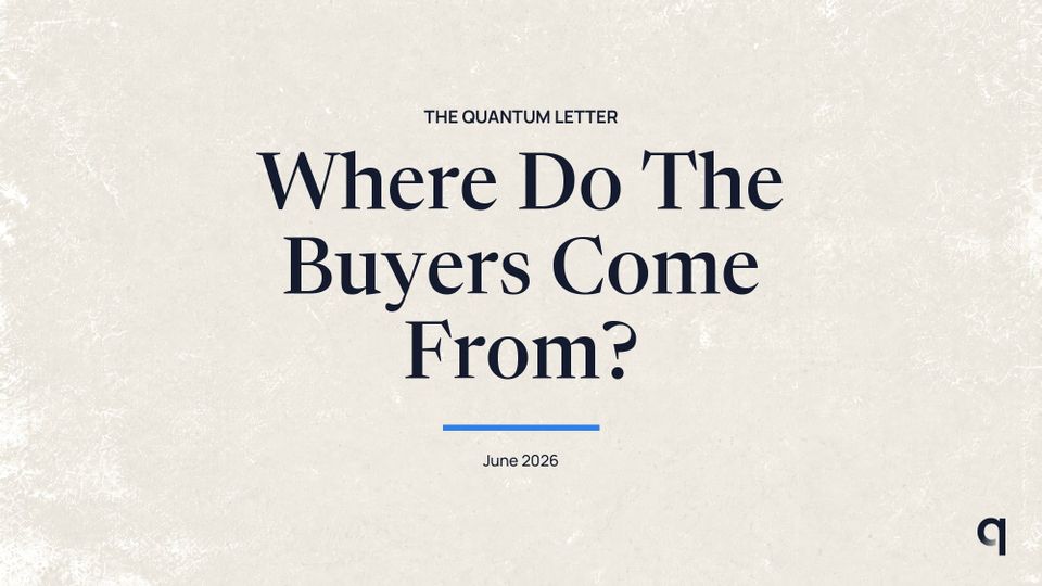 Where Do The Buyers Come From?