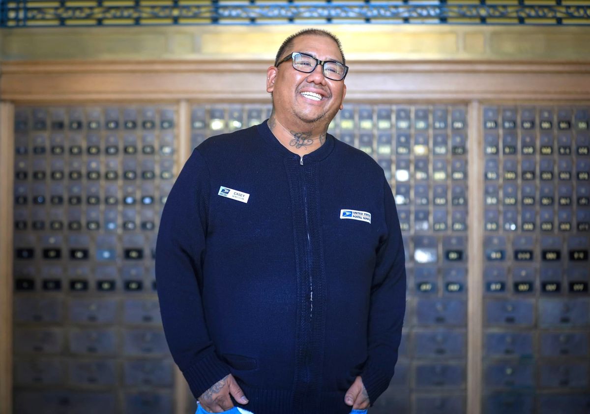 5Qs with post office clerk Casey Gemo