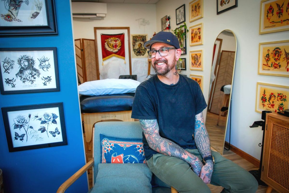 5Qs with Upper Room Petaluma tattoo artist Jimmy Bruce